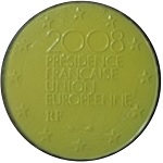 2008 - Présidence française du conseil de l'Union européenne dorée