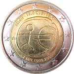 2009 - 10 ans de l'Union économique et monétaire version belge