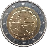 2009 - 10 ans de l'Union économique et monétaire version slovène