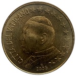 50 centimes Vatican Jean-Paul II