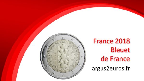 Pièce de 2 euros Bleuet de France | Valeur | Estimation prix futur