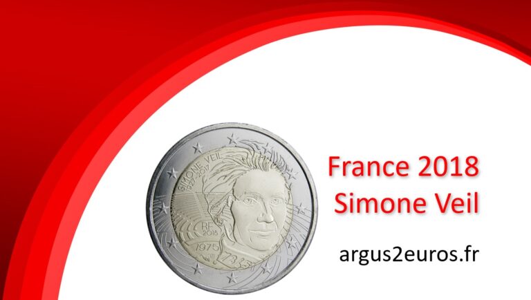 Pièce de 2 euros Simone Veil | Valeur | Estimation du prix futur