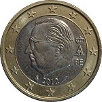 1 euro Belgique Albert II deuxième version
