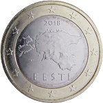 1 euro Estonie