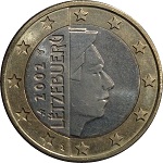 1 euro Luxembourg