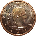 2 centimes Belgique Philippe