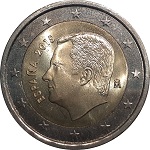 2 euros Espagne Felipe VI
