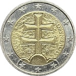 2 euros slovaquie