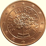 5 centimes Autriche