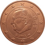 5 centimes Belgique Albert II deuxième version