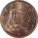 5 centimes France