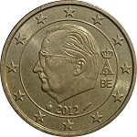 50 centimes Belgique Albert 2 deuxième version
