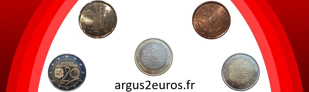pièces en euro rares andorranes