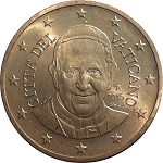 10 centimes Vatican François