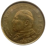 10 centimes Vatican Jean-Paul II