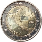 2 euros croatie