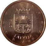 5 centimes lettonie