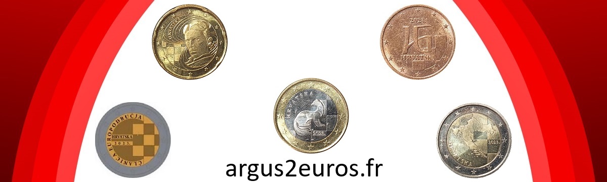 pièces en euro rares croates