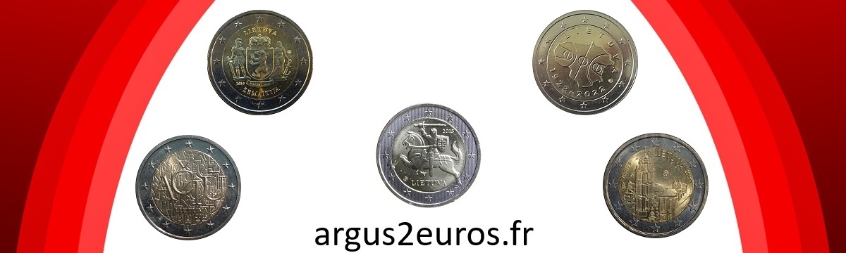 Pièce de 2 euros de Lietuva