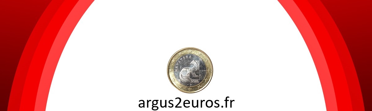 pièce de 1 euro de Hrvatska