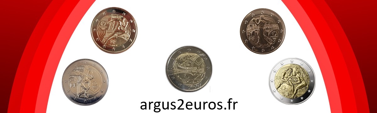 Pièce de 2 euros Paris 2024 Jeux Olympiques