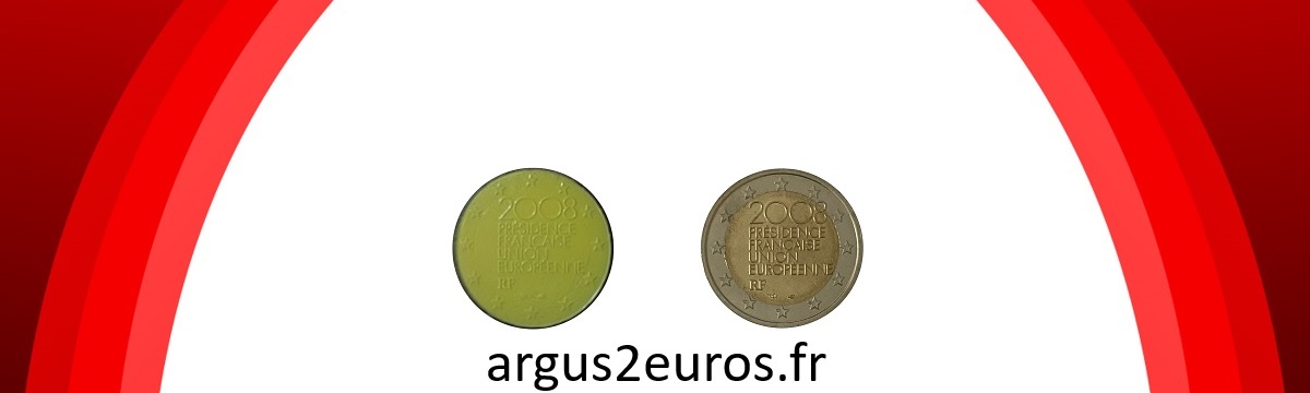 Pièce de 2 euros france 2008 Présidence Française Union Européenne RF