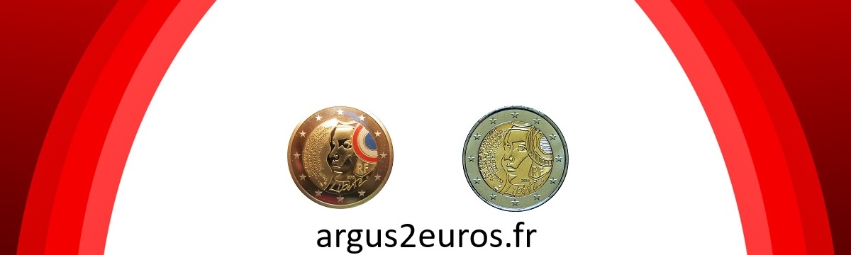 Pièce de 2 euros liberté 2015