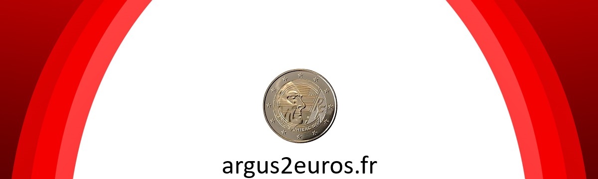 pièce de 2 euros Jacques Chirac 2022