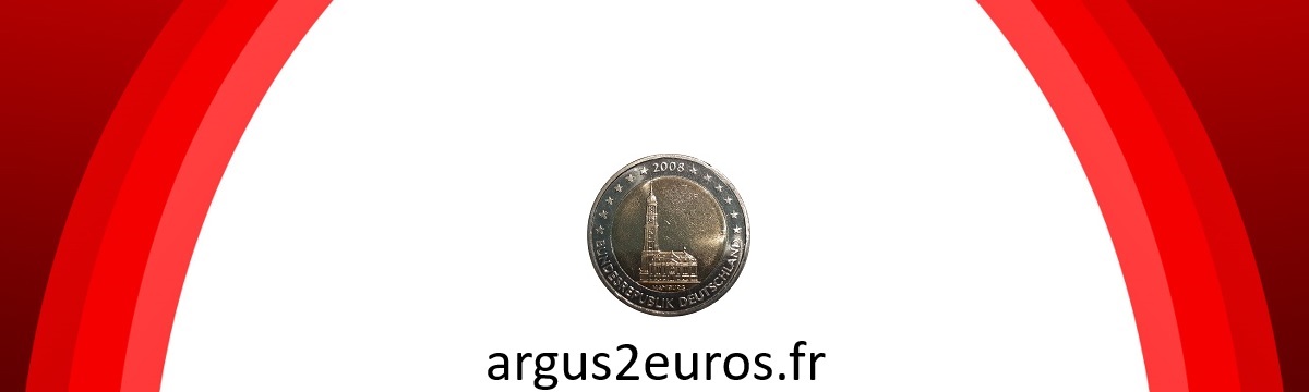 Pièce de 2 euros Hamburg 2008