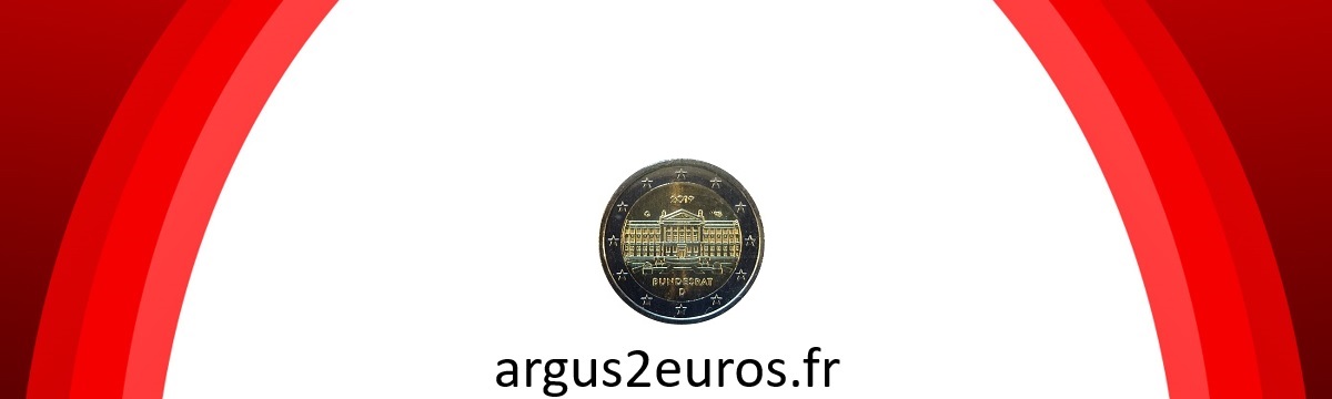 pièce de 2 euros Bundesrat 2019