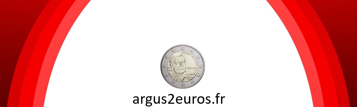 pièce de 2 euros Helmut Schmidt 2018