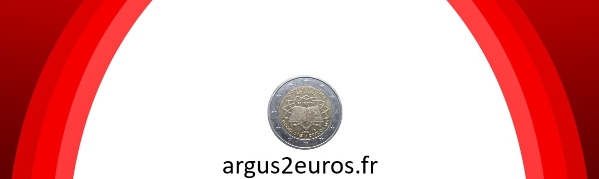pièce de 2 euros Römische Verträge 2007