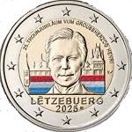 2025 - 25 ans de l'intronisation du Grand-Duc Henri - couleur v0