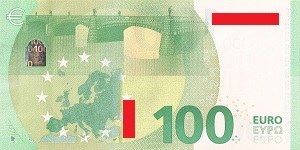 Billet de 100 euros v2 - arrière