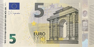 Billet de 5 euros v2 - avant