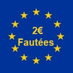Pièces de 2 euros fautées