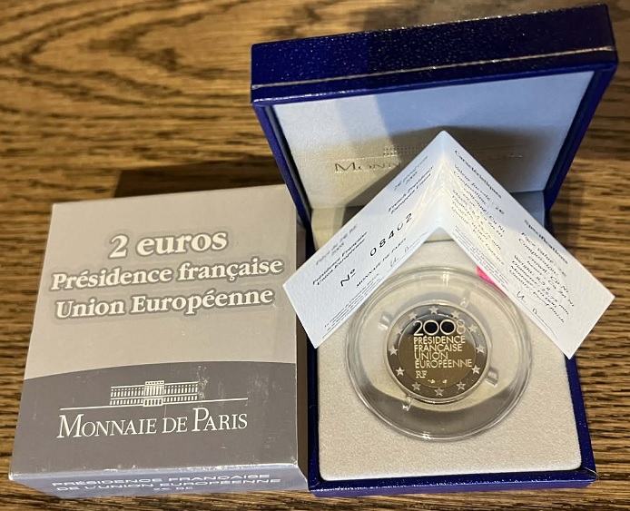 2008 - Présidence française du conseil de l'Union européenne be