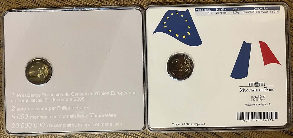 2008 - Présidence française du conseil de l'Union européenne bu arrière