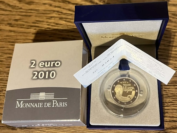 2010 - 70 ans de l'Appel du 18 juin be