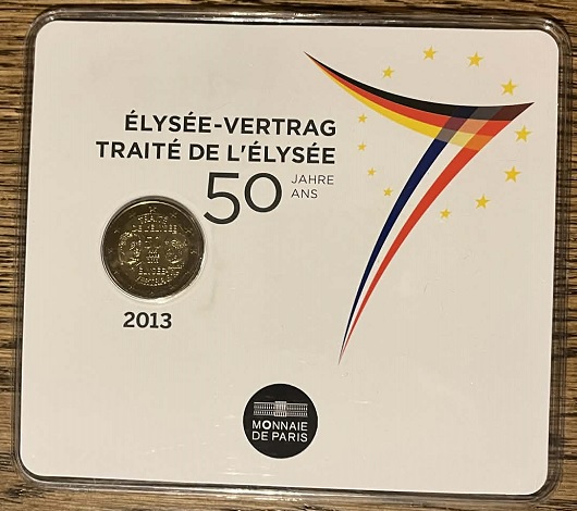 2013 - 50 ans de la signature du traité de l'Elysée bu avant