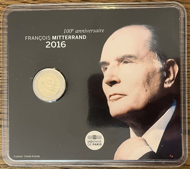 2016 - 100 ans de la naissance de François Mitterrand bu avant