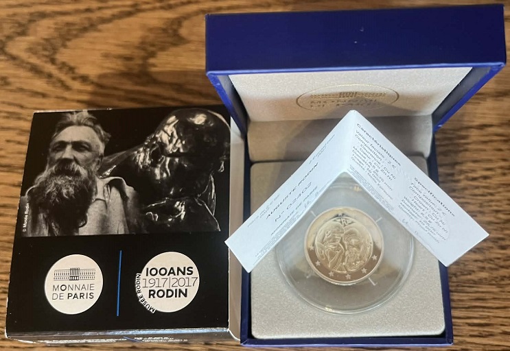 2017 - 100 ans de la mort d'Auguste Rodin be