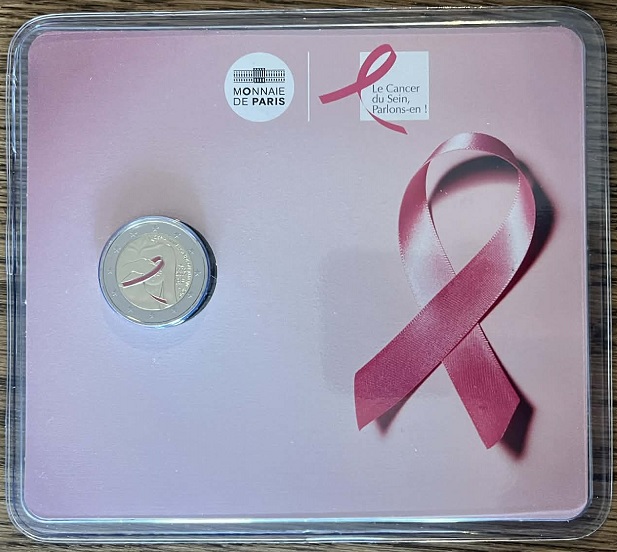 2017 - 25 ans du ruban rose, symbole de la lutte contre le cancer du sein bu avant