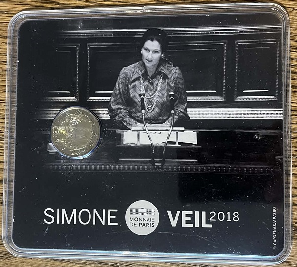 2018 - Hommage à Simone Veil bu avant