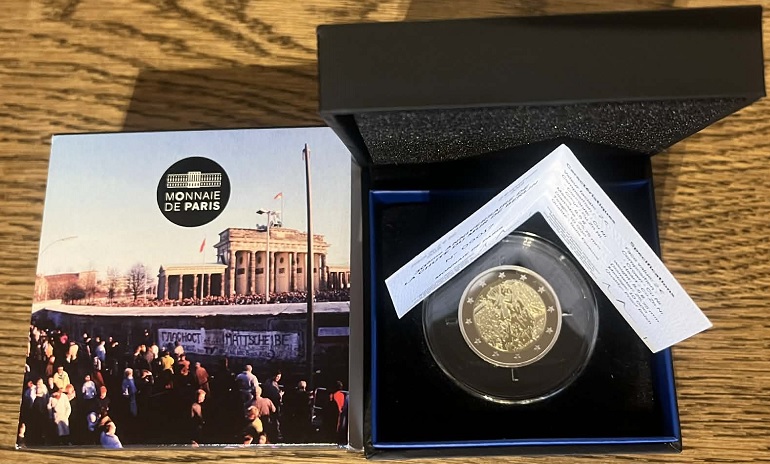 2019 - 30 ans de la chute du mur de Berlin be