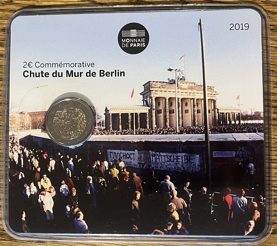 2019 - 30 ans de la chute du mur de Berlin bu avant