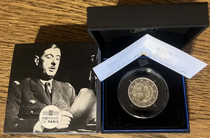 2020 - 130 ans de la naissance de Charles de Gaulle be