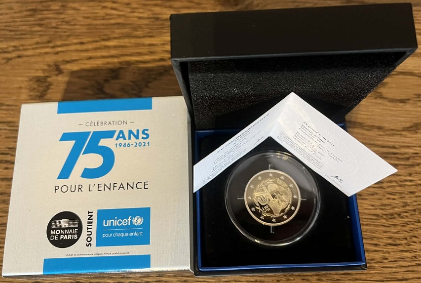 2021 - 75 ans de l'UNICEF be