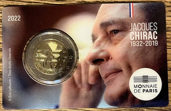 2022 - 90 ans de la naissance de Jacques Chirac bu avant