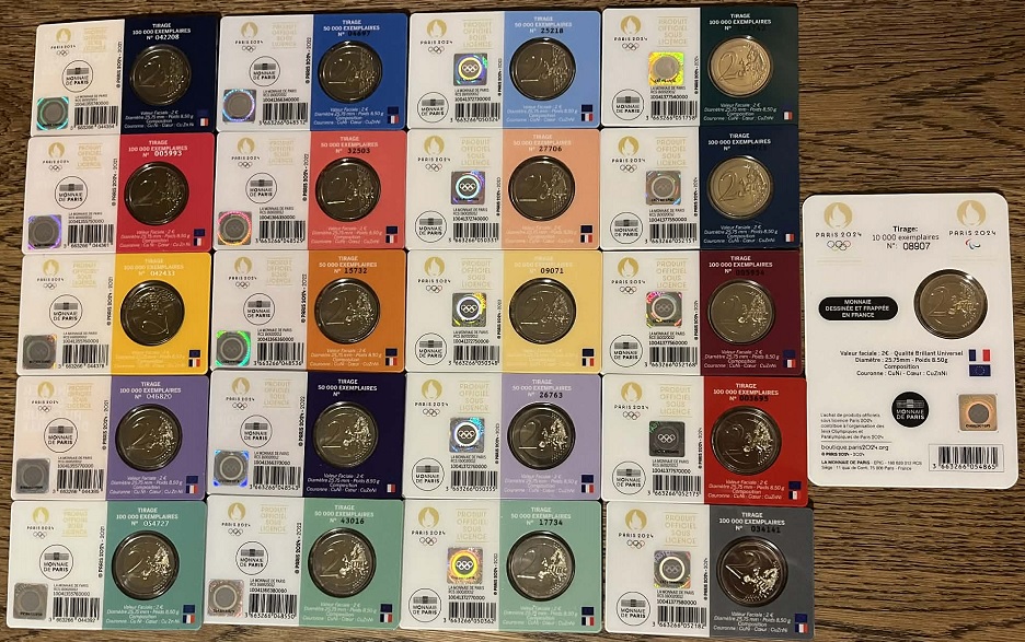 2024 - Jeux Olympiques de Paris 2024 bu arrière